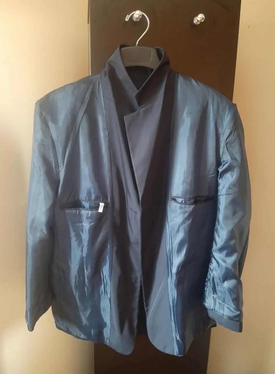 Blazer Masculino nº 52 Azul Marinho - Foto 5