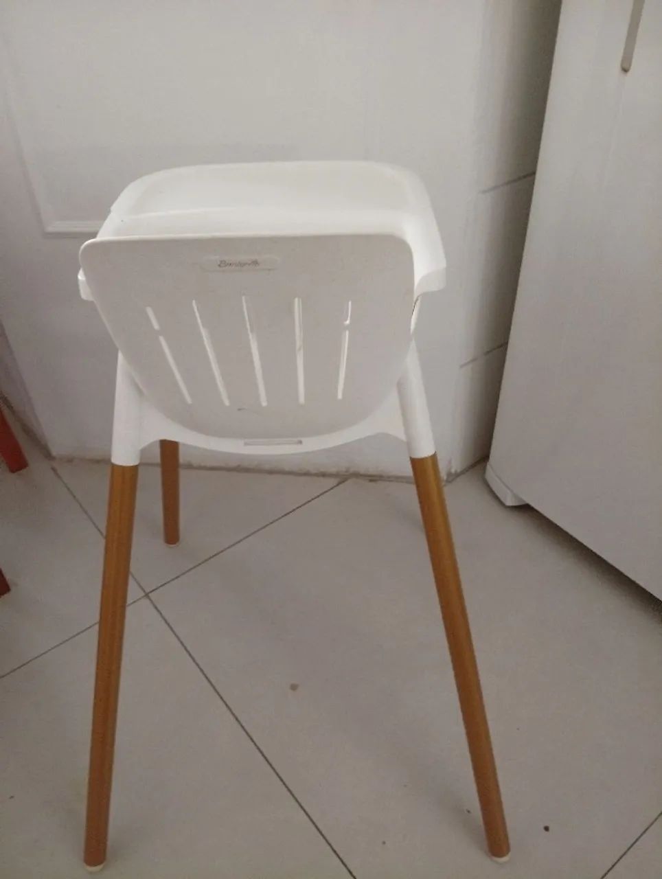 Cadeira de alimentação Burigotto com cinto - Foto 5