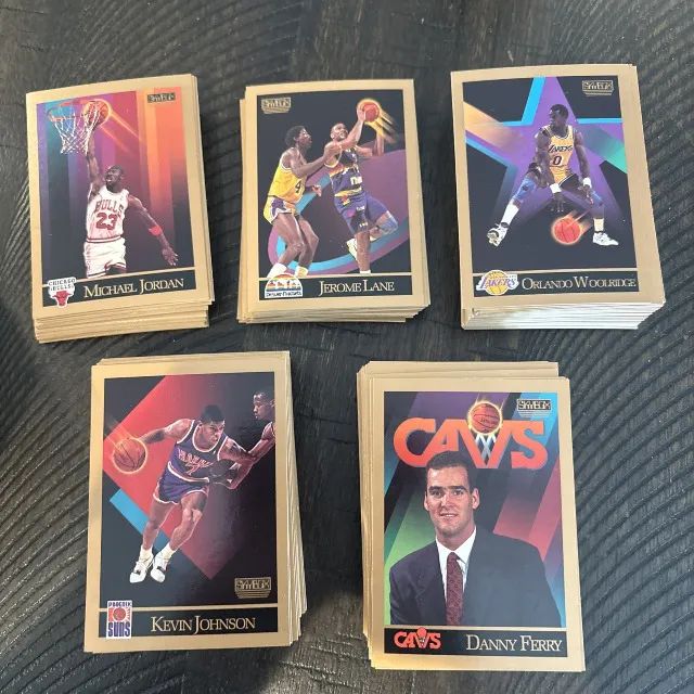 1990 Skybox Nba Basquete Completo Set 423 Cards Series Nba