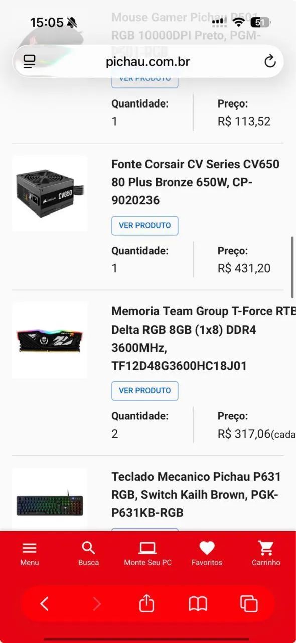 Gabinete pc 