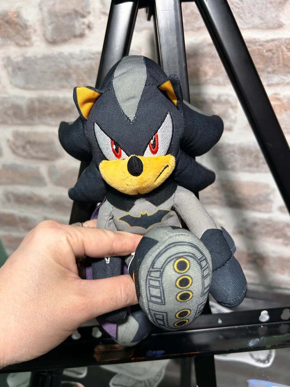 Pelúcia Shadow The Hedgehog Batman - Foto 5