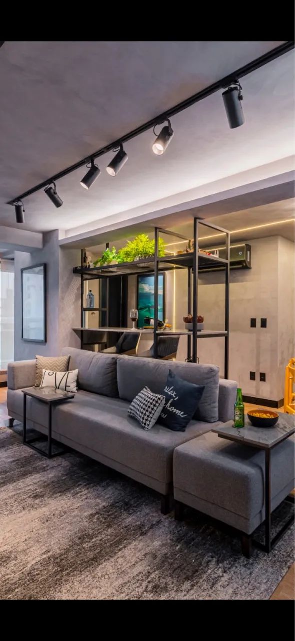 Trilho e spots de teto  - iluminação decorativa  - Foto 3