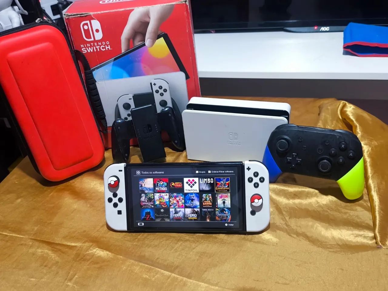 Nintendo switch OLED desbloqueado  - Foto 3