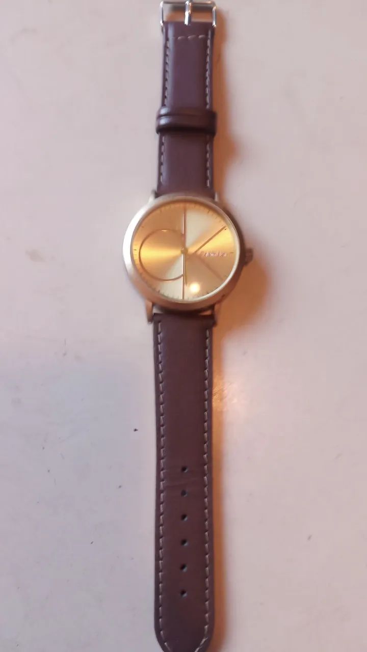 Relógio Masculino - Pulseira de Couro  - Foto 3