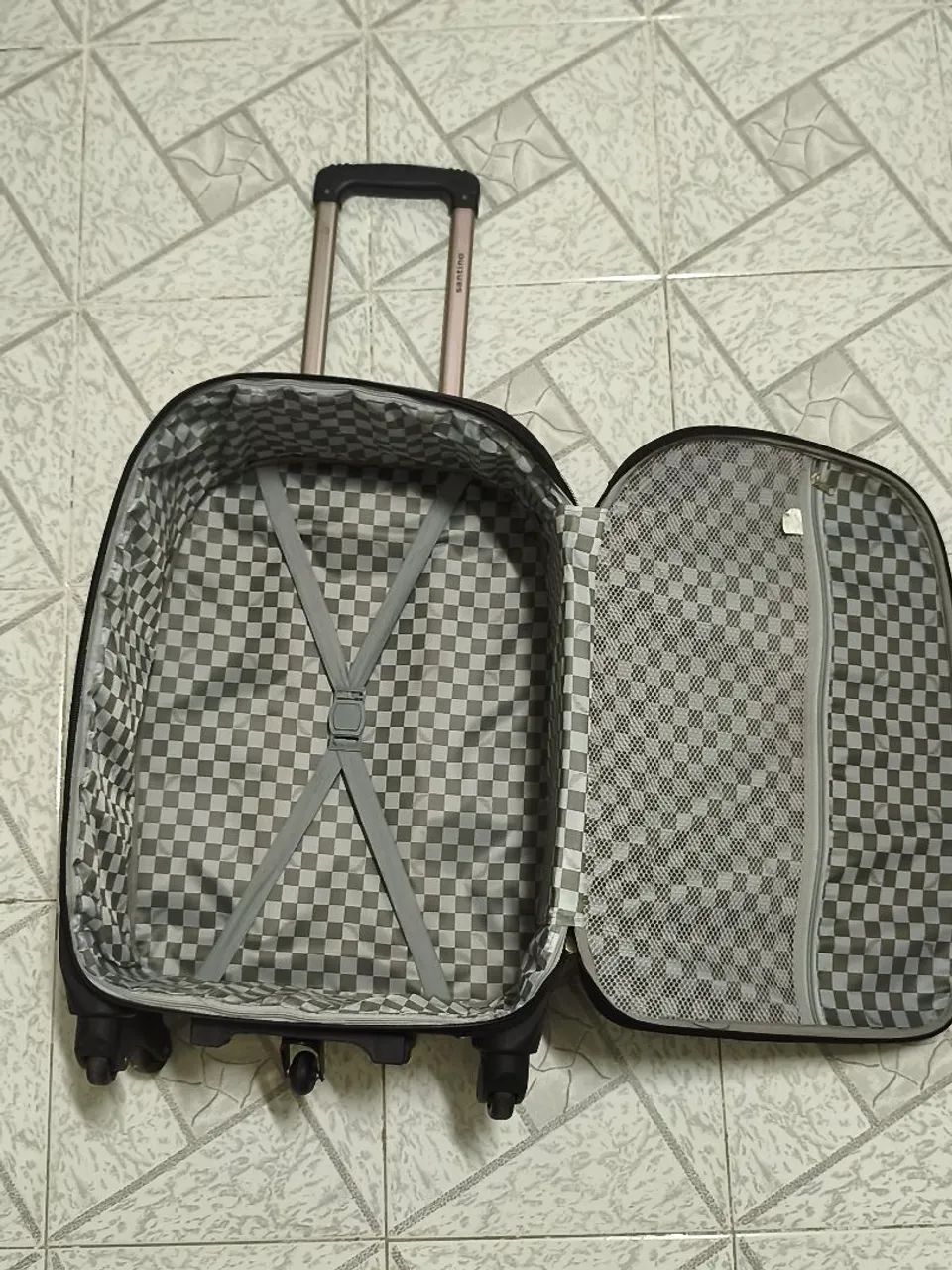 Mala de Viagem de Tecido Santino 23kg  - Foto 4