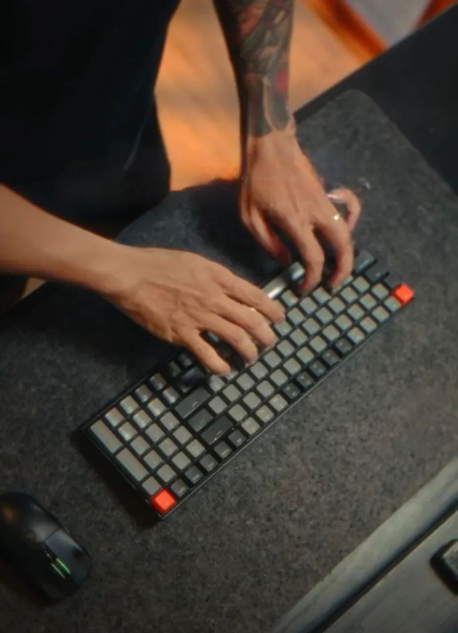 LINDO Teclado Keychron K17 Max - Topo de Linha - Foto 2