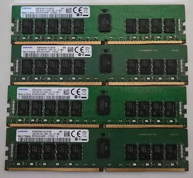 Y*s様 Samsung PC4-2666V 16GB×2=32GB Memória Servidor Samsung 32gb 2rx4 Pc4 2666v Rdimm Ecc | MercadoLivre
