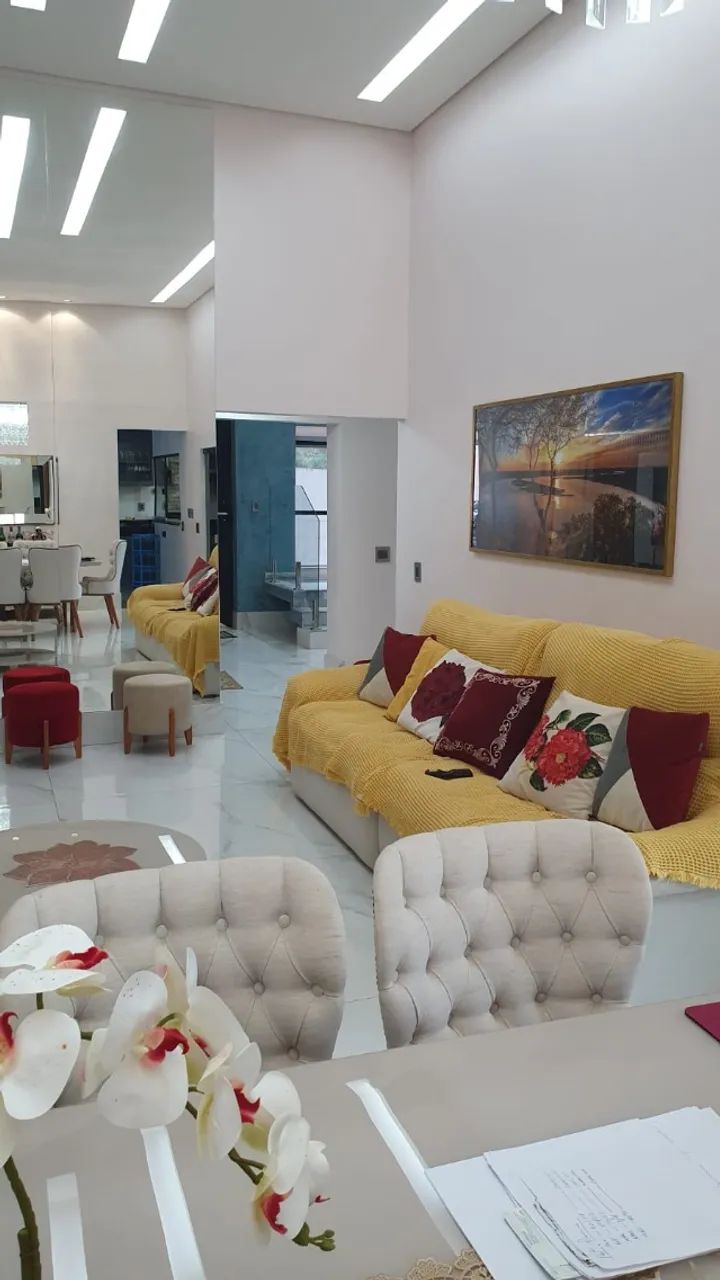 ALUGA-SE Casa de alto padrão mobiliada com lazer completo em Vicente Pires  - Foto 3