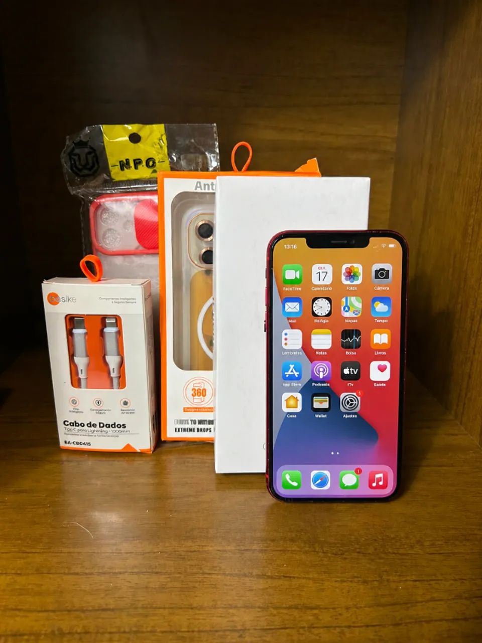 IPHONE 11 128 GB VERMELHO BATERIA 100%  - Foto 4