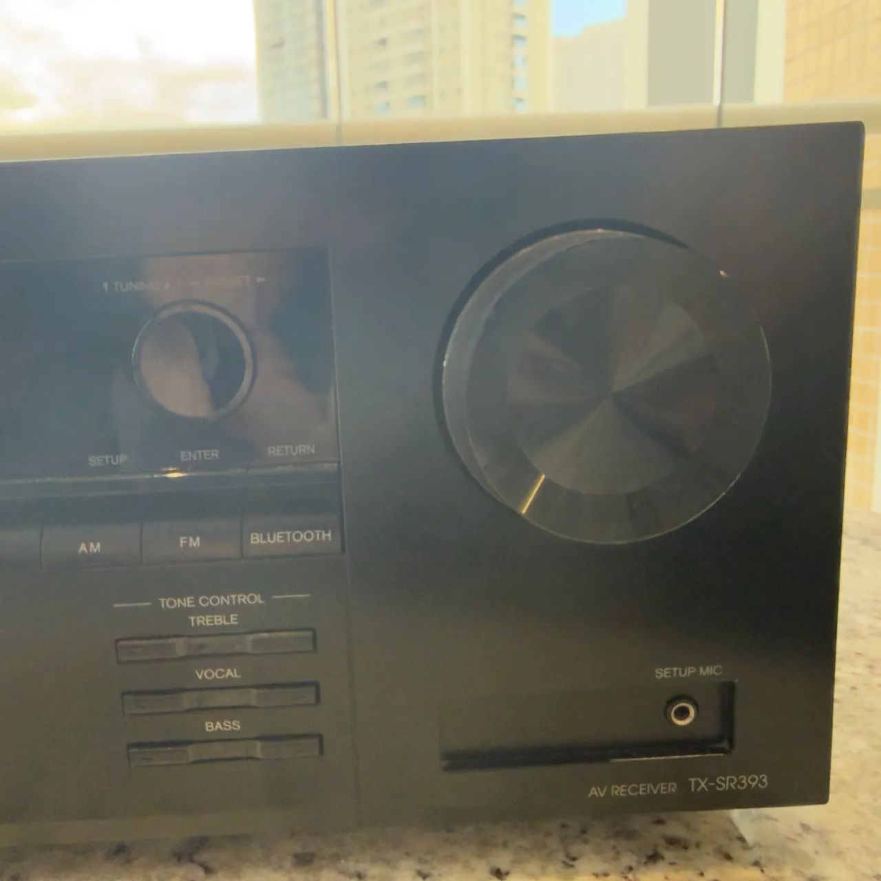 Receiver ONKYO TX-SR393 Dolby Atmos e DTS