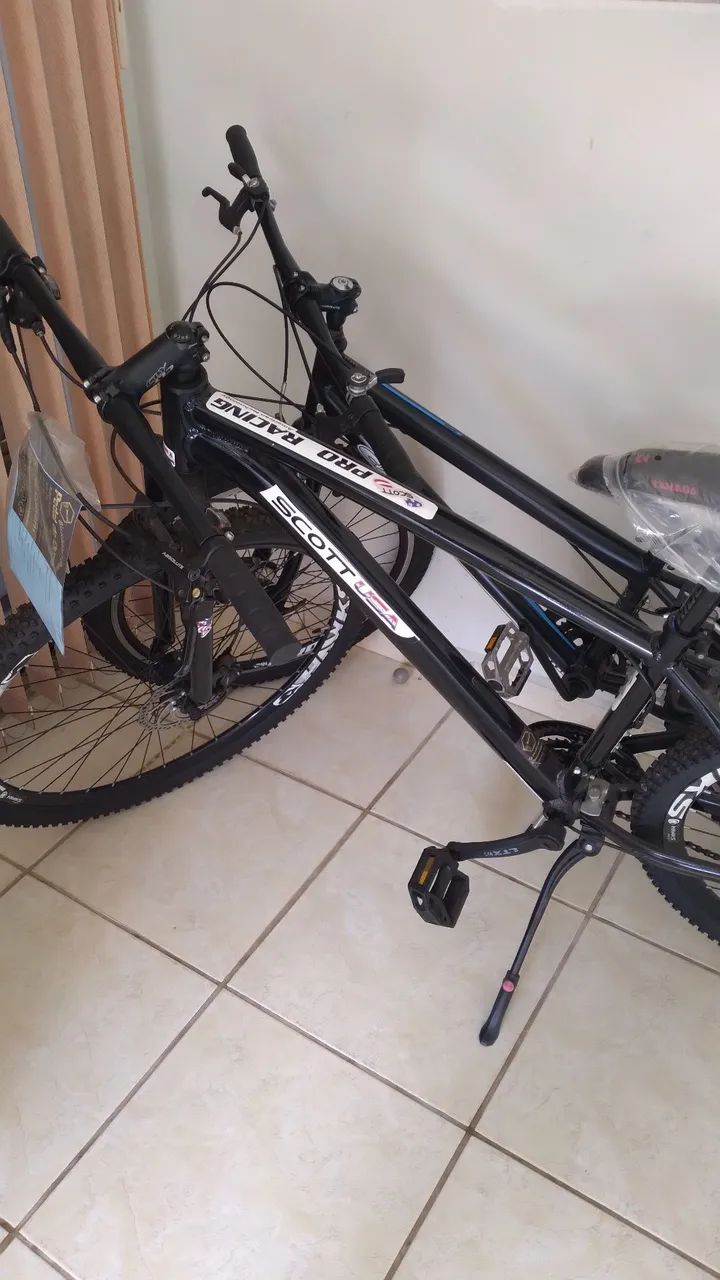 Vendo duas bicicletas por 1699.00.zero. aluminio. - Foto 4