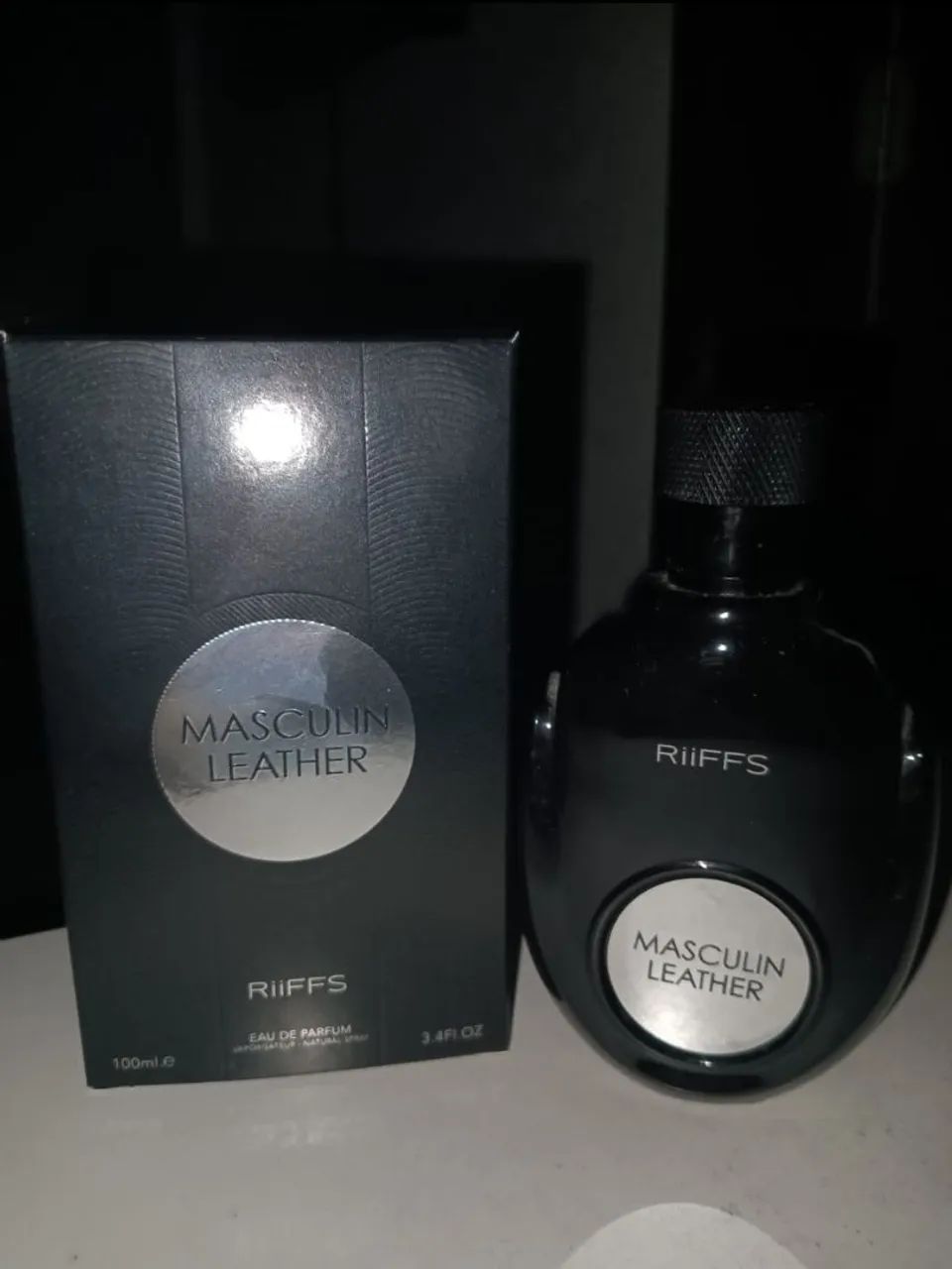 Perfume riffs masculin leather