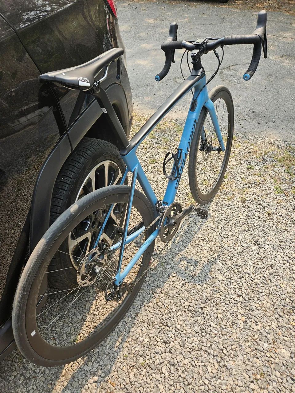 Bike Specialized roubaix com roda Roval de carbono C38