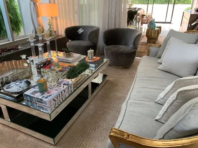 Mesa de centro espelhada (acabamento bisotê) - Foto 2
