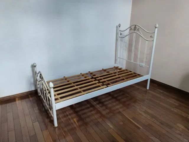 Cama de solteiro ferro modelo clássico - Foto 2
