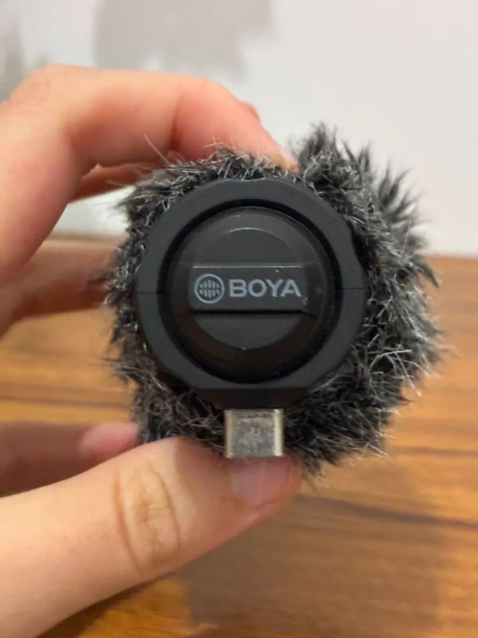 Microfone BOYA BY-DM100 USB-C Original + Estojo - Foto 2