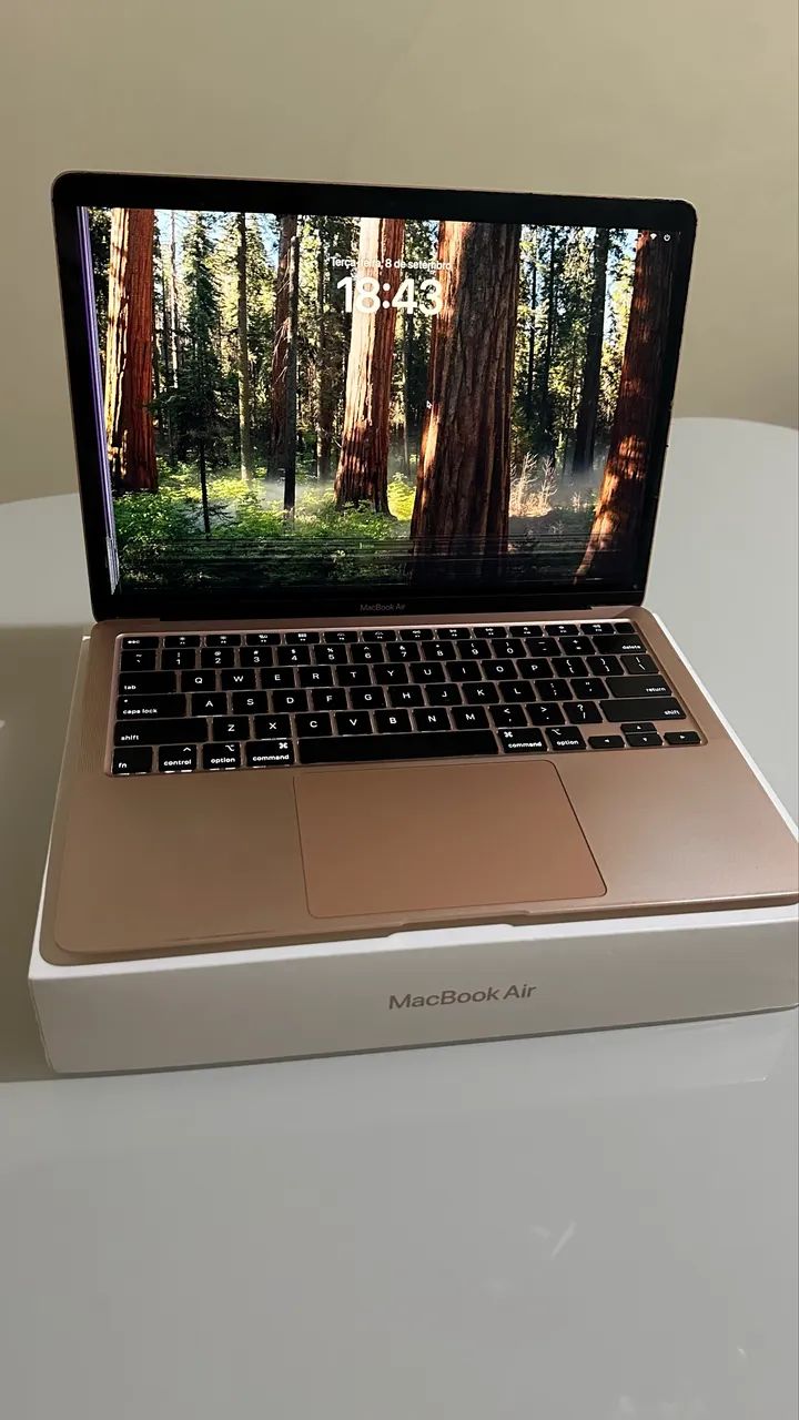 MacBook Air 13 2020 Intel Core i3 8gb RAM e 256gb SSD com Detalhe - Foto 2