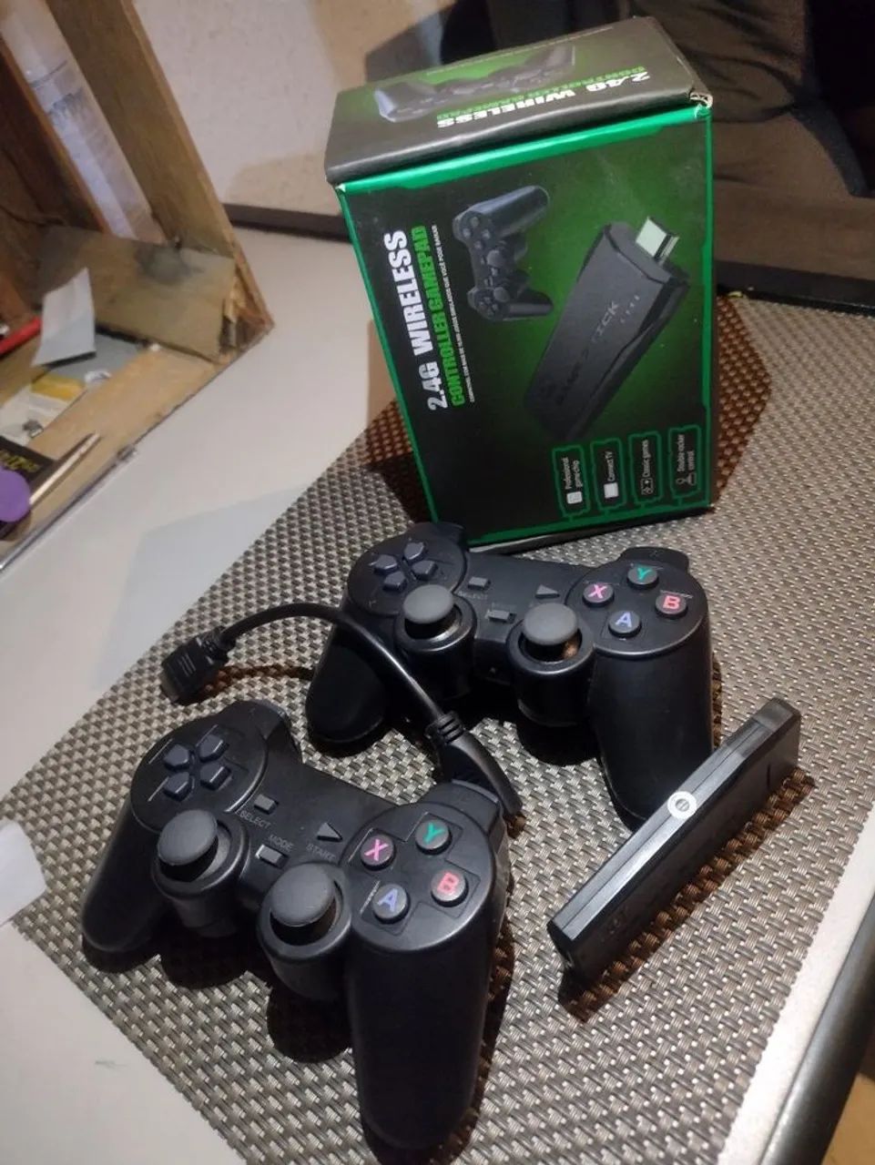 Game stick 4k video game portátil com mais de 20000 jogos e 2 Controles sem fio  - Foto 5