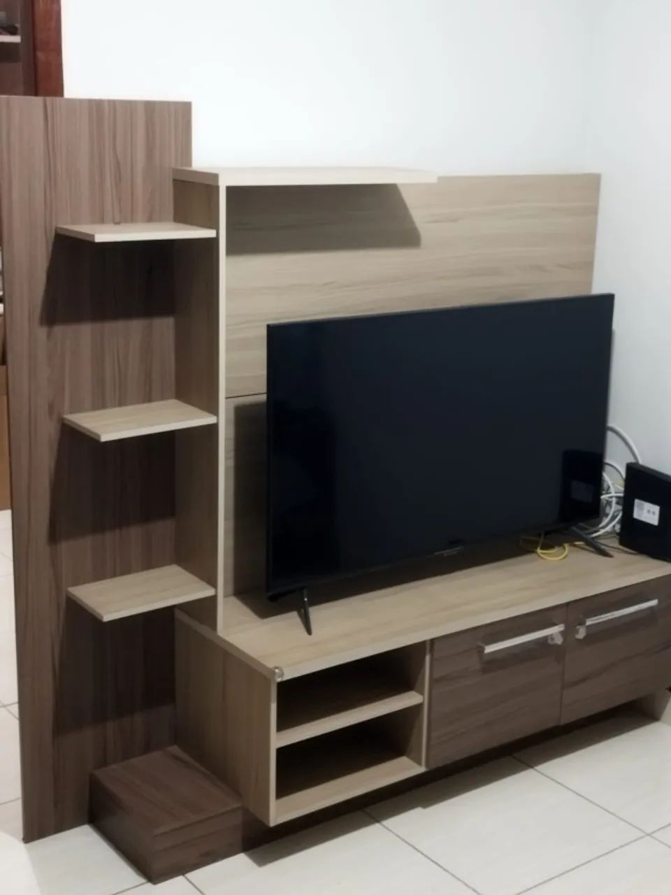Rack com Painel (para TV de até 55 polegadas) - Foto 3