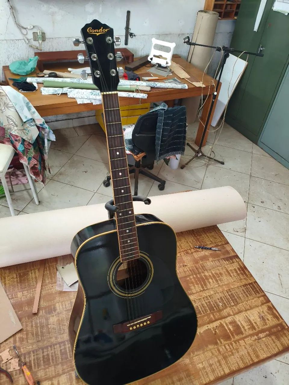 Violão Condor SD-4 Coreano Vintage - Tarraxas Originais - Foto 3
