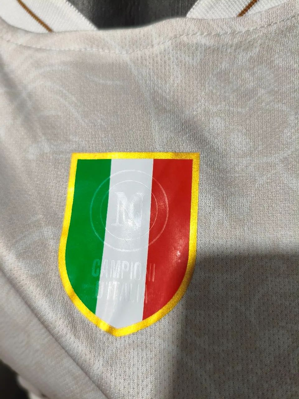 Camisa Napoli Armani Bege - Foto 4