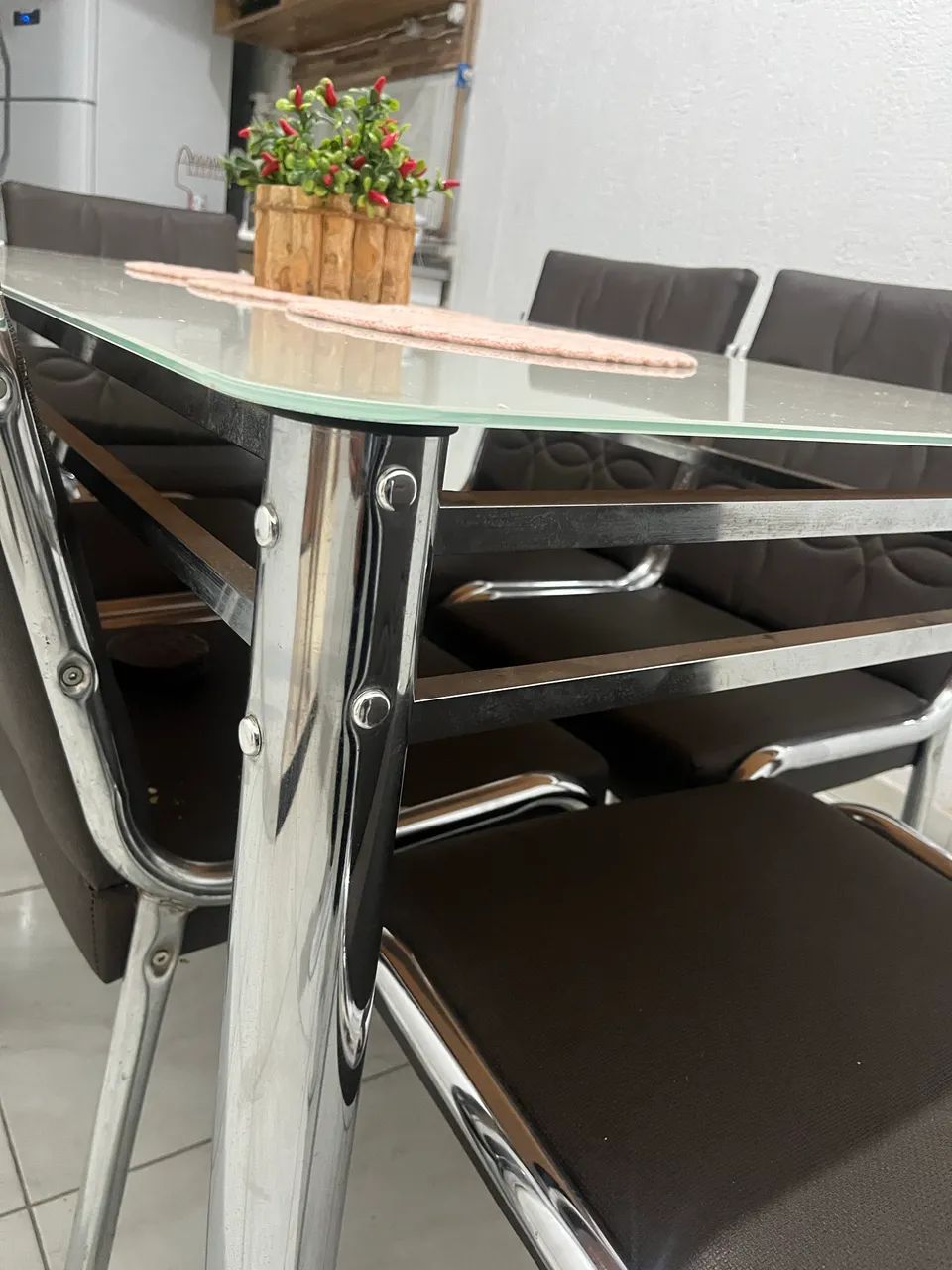 Mesa de vidro  - Foto 3