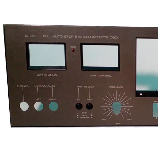 Gradiente S95 Tape Deck - Painel Frontal