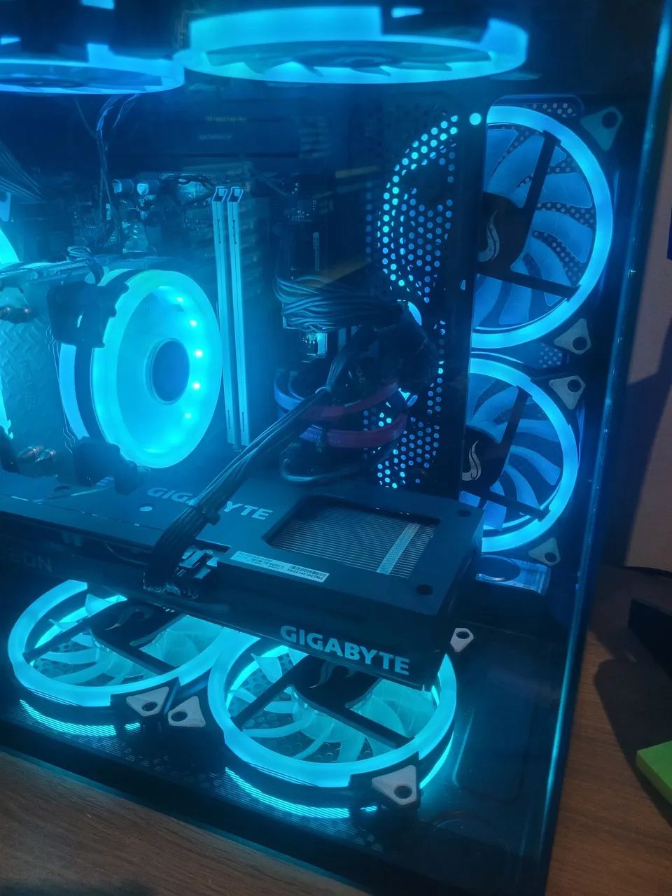 Kit com 6 fans e controladora - Foto 2