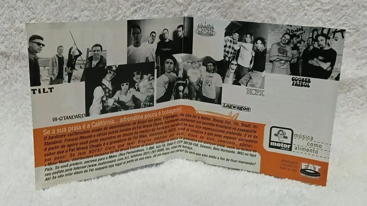 CD Surf Ataque - Revista Fluir -  Nofx, Lagwagon e outros.... - Foto 4