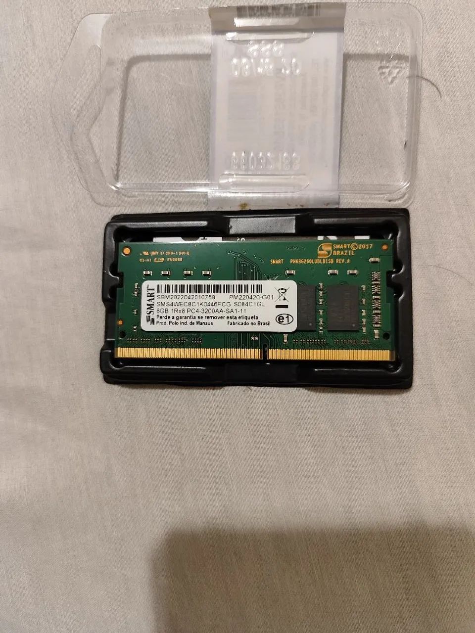 Memória notebook 8GB ddr4 3200