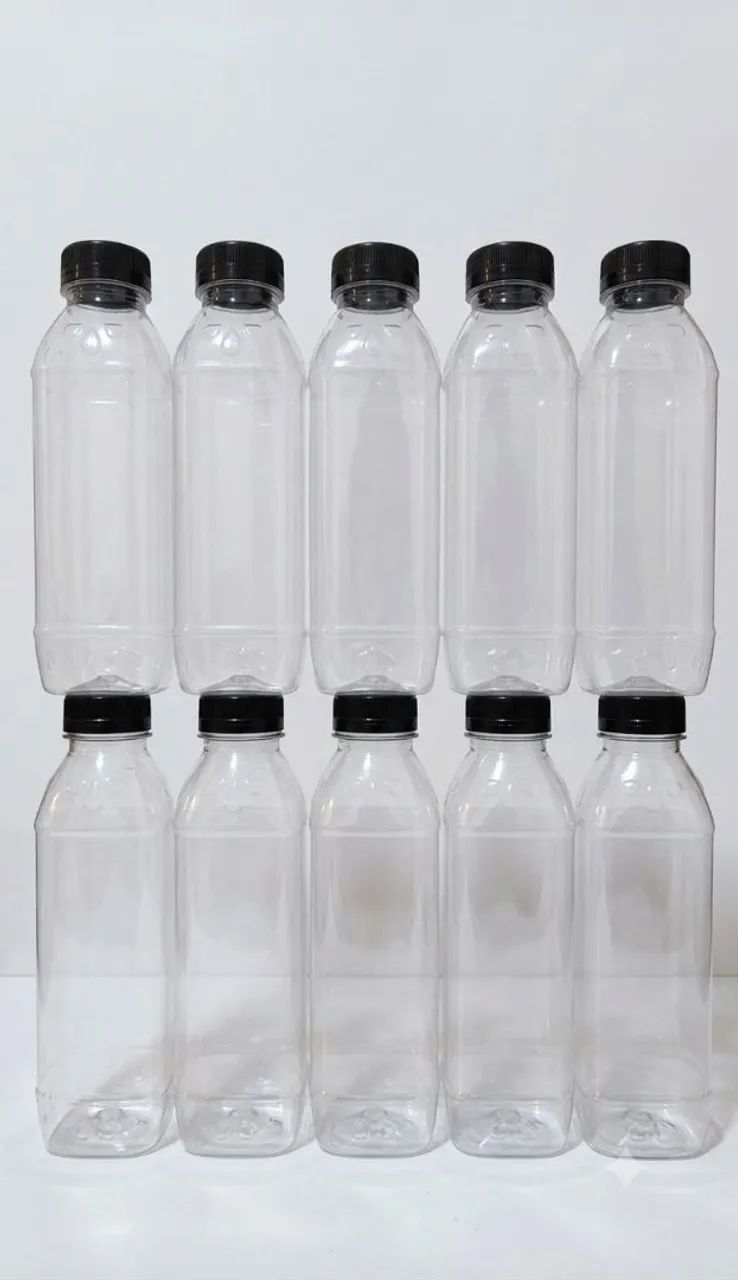 Kit com 60 unidades Garrafa 500ml com lacre, modelo Premium quadrada - Foto 5