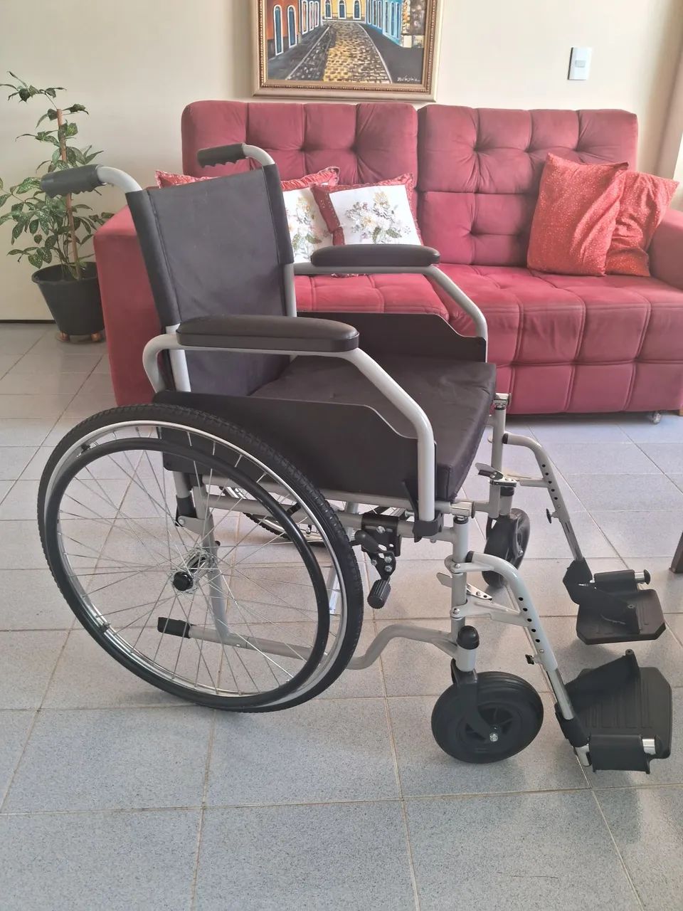Cadeira de rodas modelo PRO9000  - Foto 3