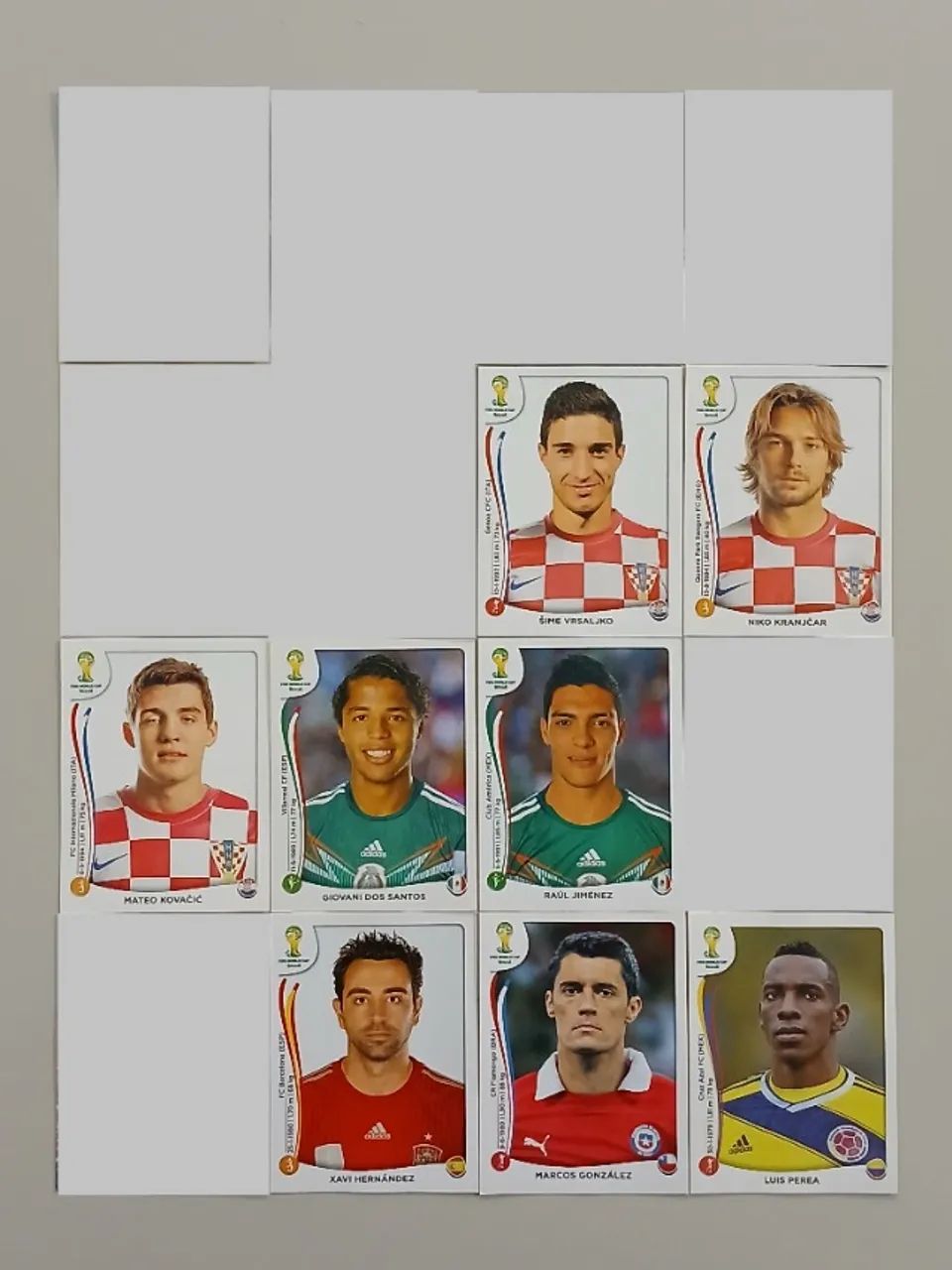 Copa Do Mundo 2014 Kit Com 36 Figurinhas Sem Repetição