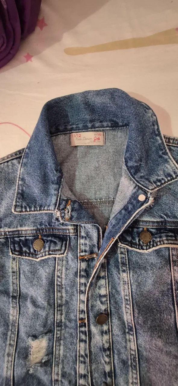 Jaqueta Jeans Infantil  - Foto 4