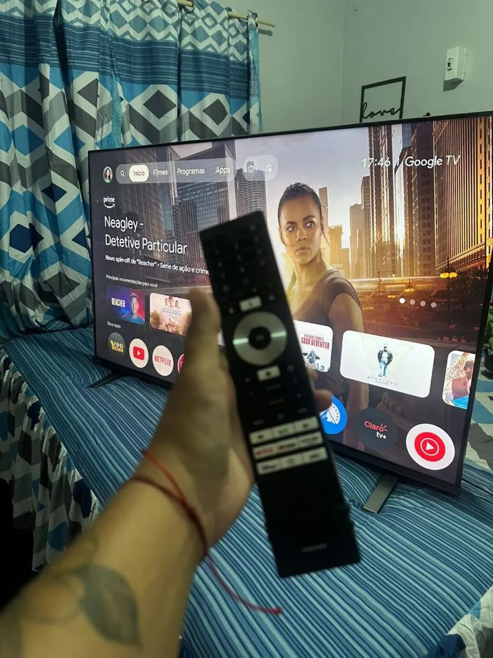 Tv Smart 55 4k 10 meses NF - Foto 3