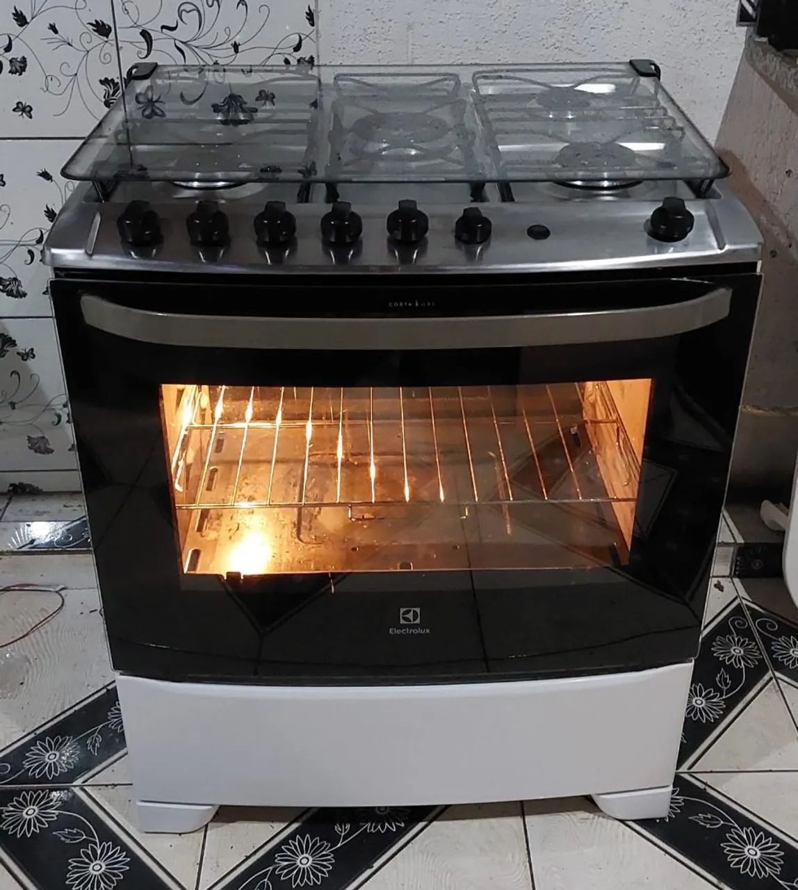 Fogão electrolux 5 bocas ACENDIMENTO AUTOMÁTICO  - Foto 2