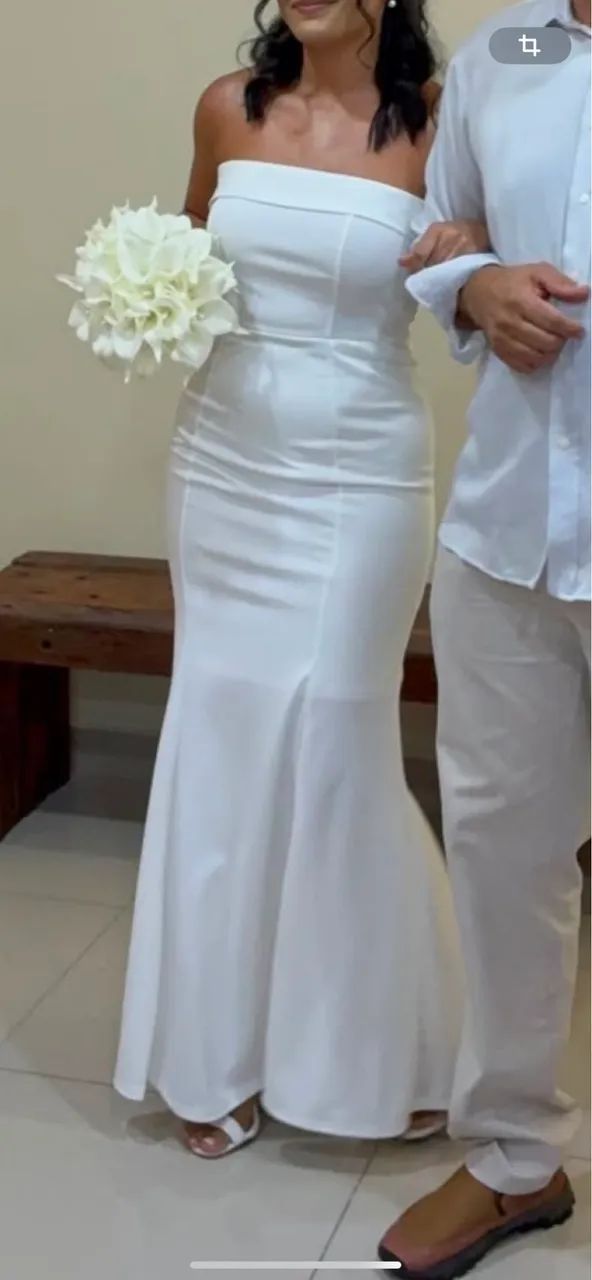 VESTIDO NOIVA CIVIL 