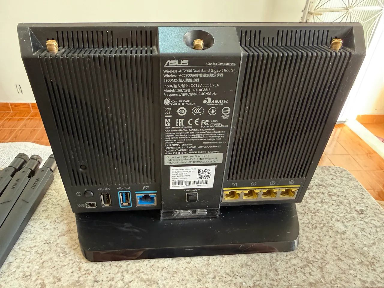 Roteador ASUS Gamer - RT-AC86U - Foto 2