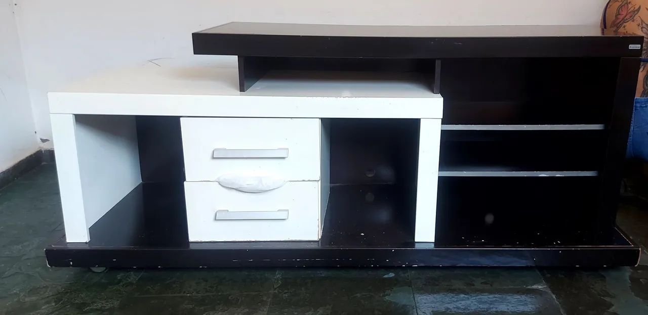 Rack marrom com branco - Foto 2