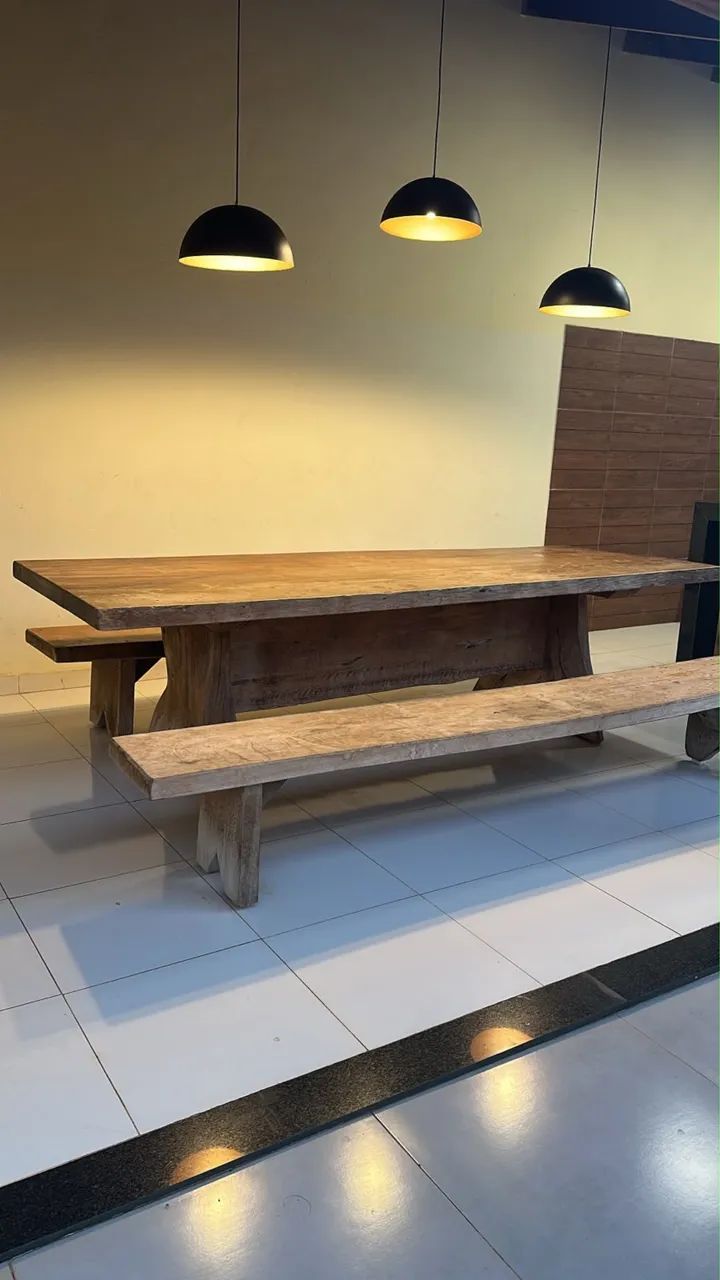 Mesa madeira rústica
