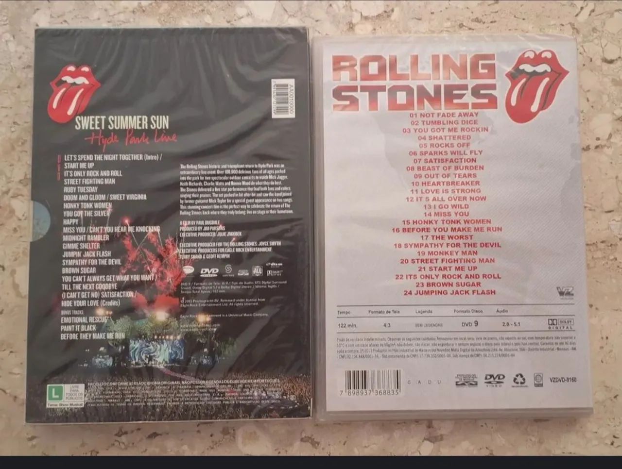 Dvd Rolling Stones Sweet Summer e Bremen 98 - Foto 2