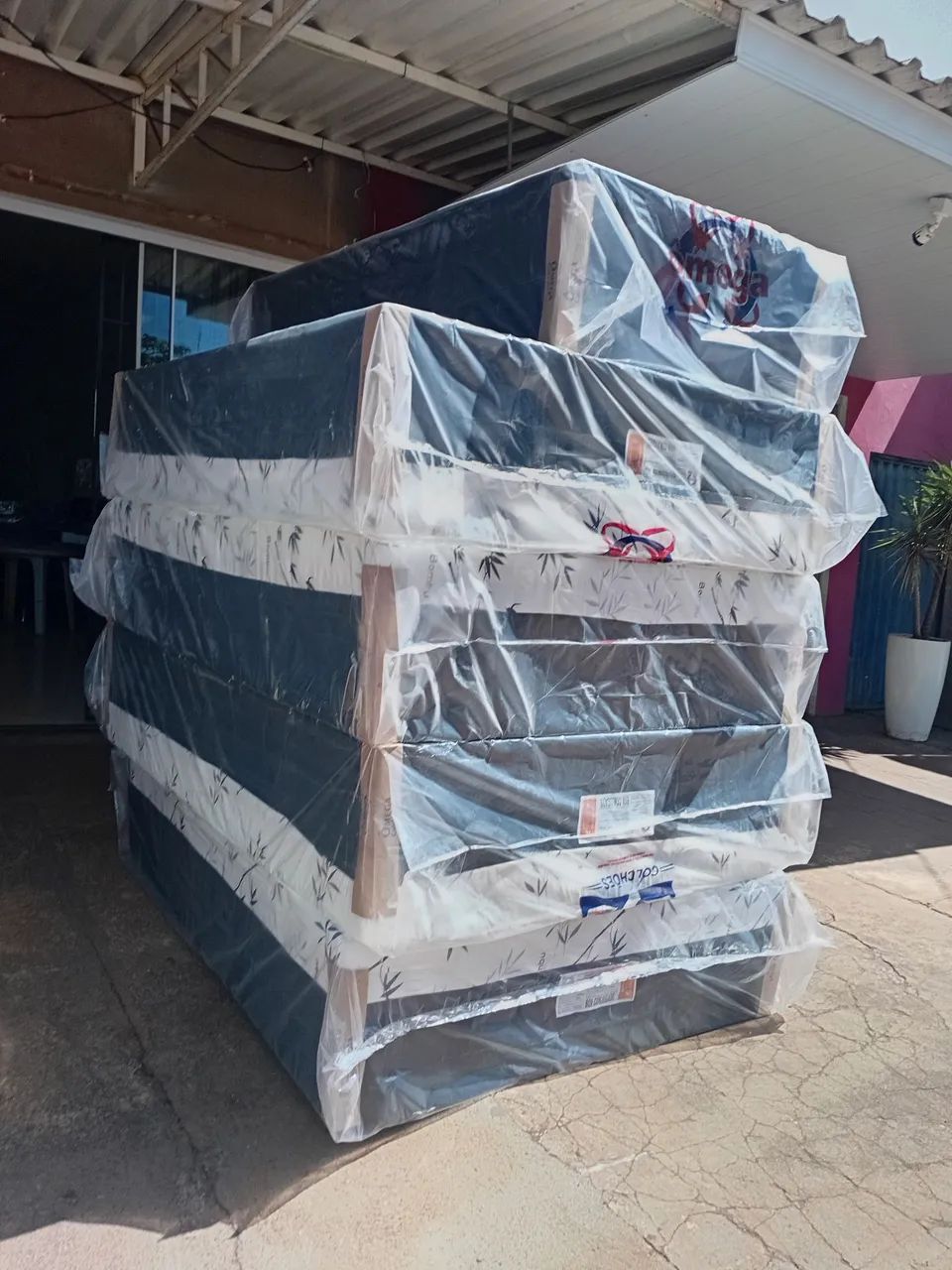 Cama Box casal nova 