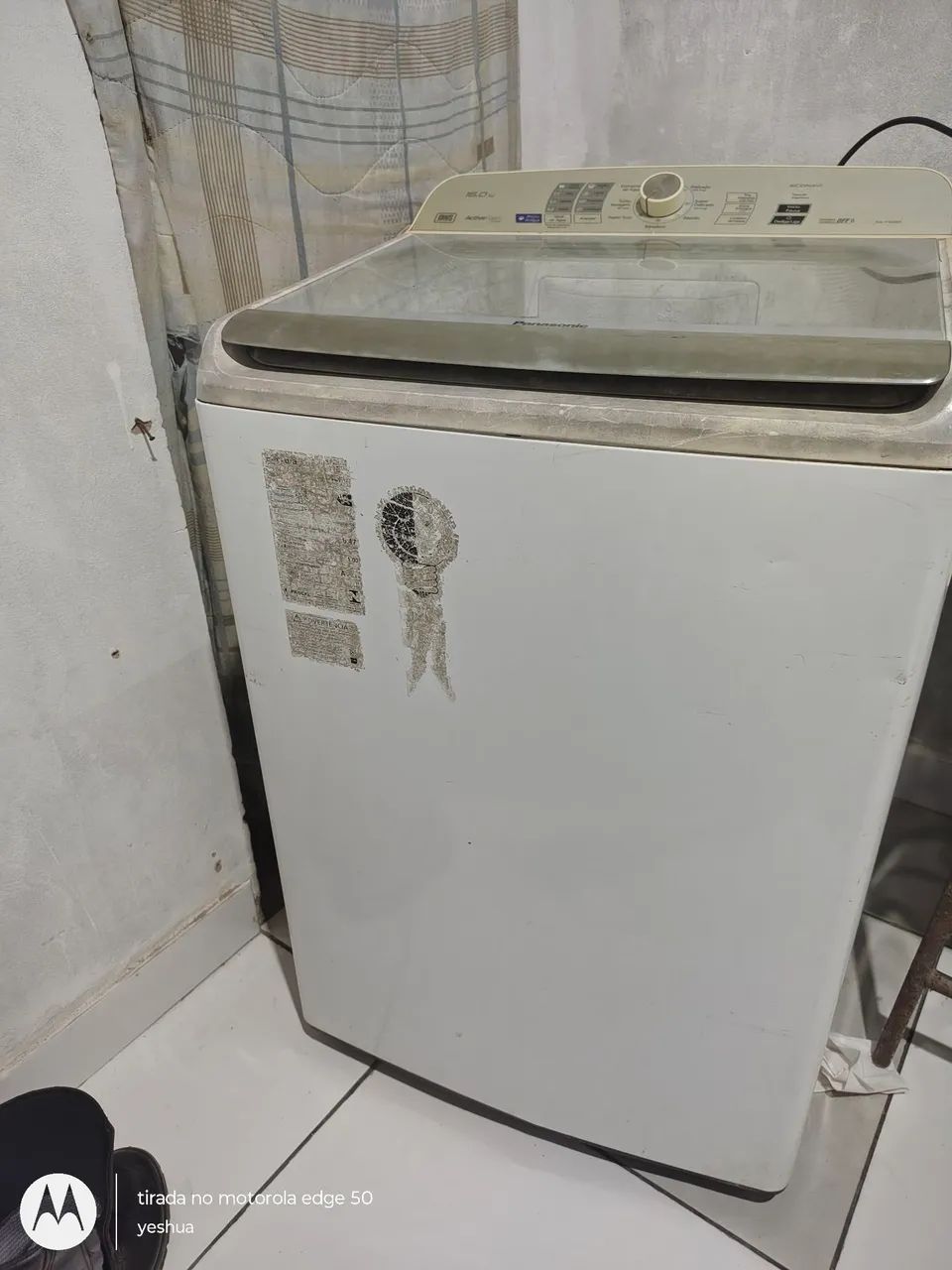 Máquina de lavar e centrifugar,16kg funcionando perfeitamente * - Foto 3