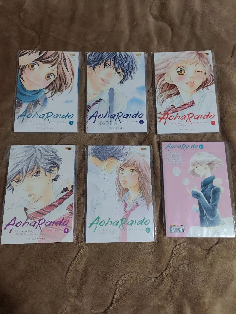Mangá Aoharaido 1 ao 12