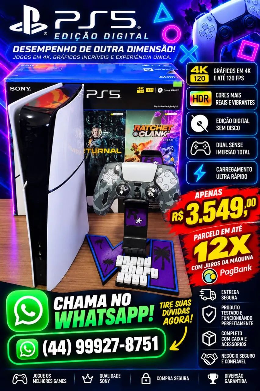 Ps5 1tb slim digital 
