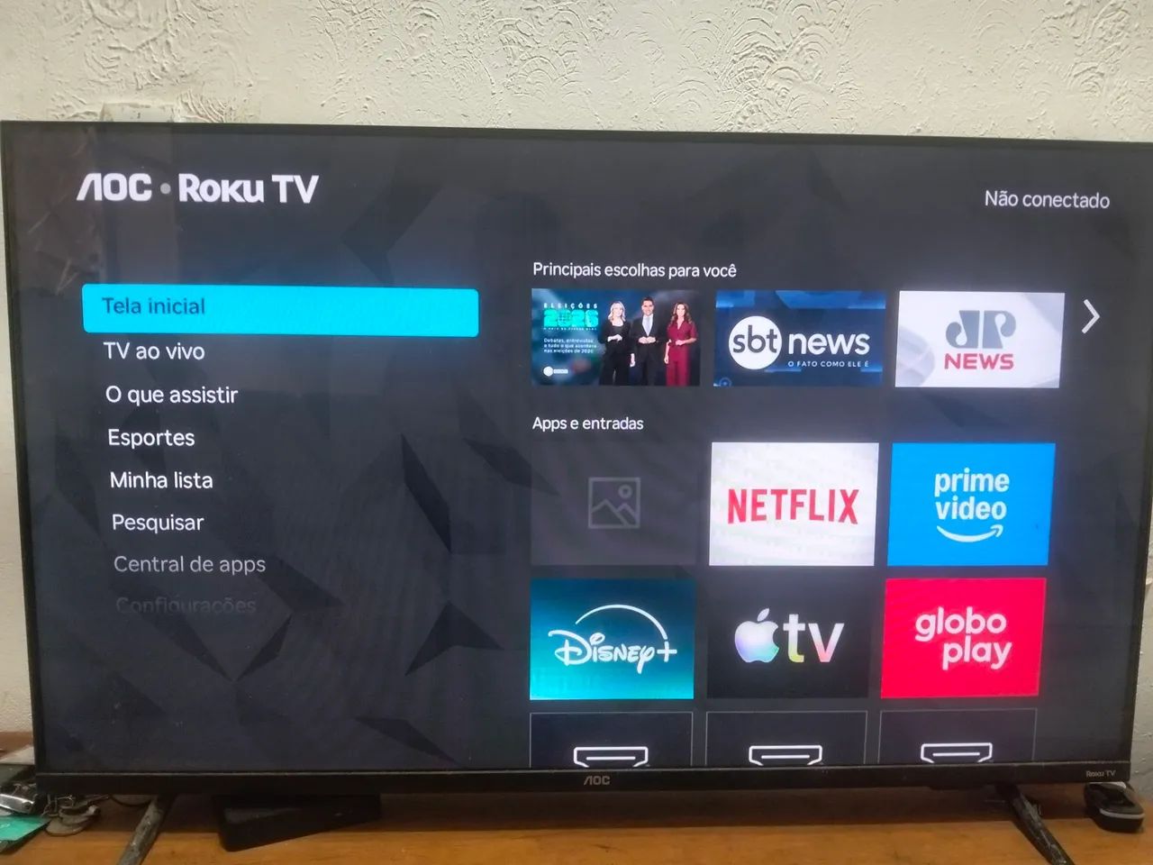 TV AOC 43 polegadas