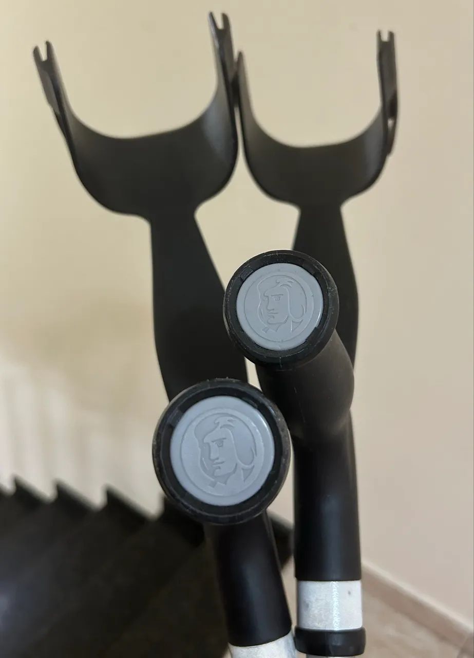 Par de muletas com apoio de braço (canadense) - Foto 2