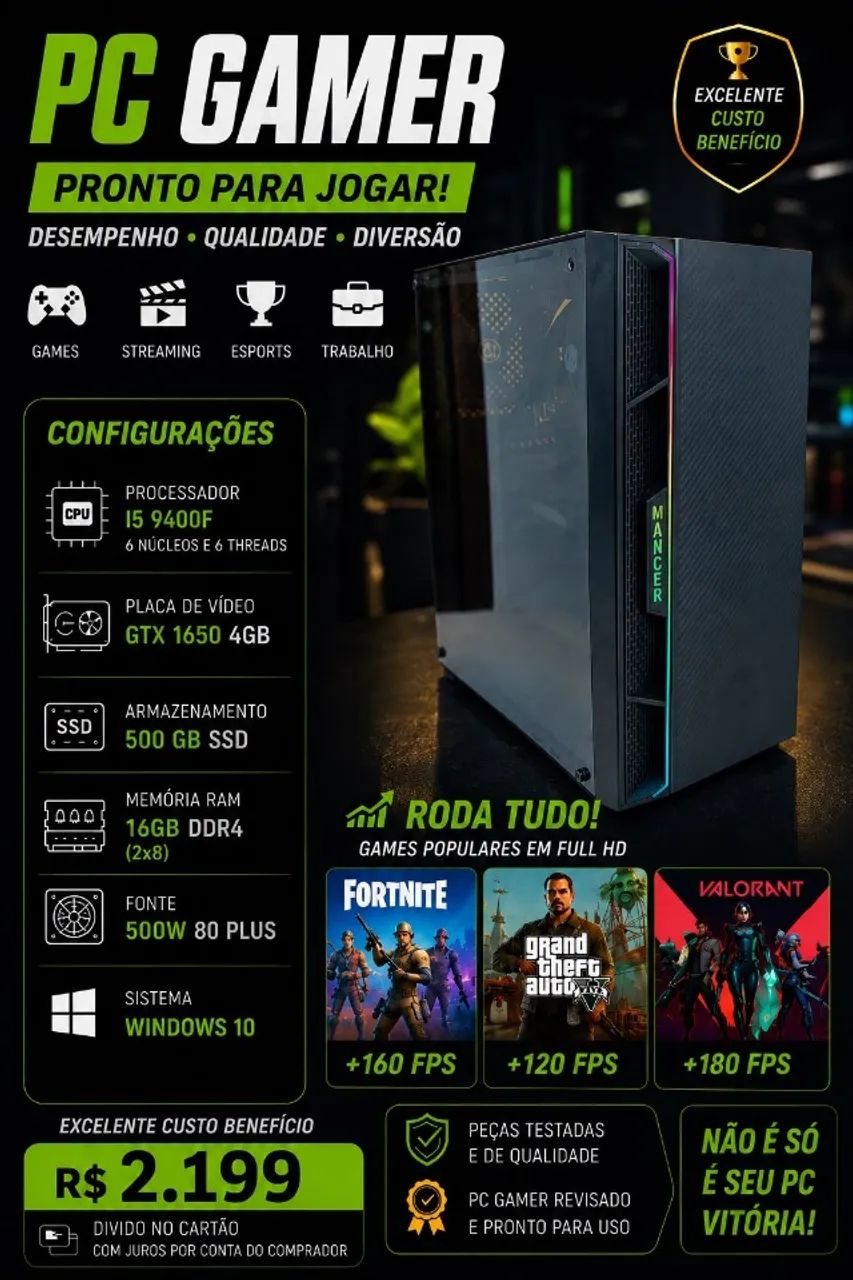 PC Gamer RODA TUDO!!! - Foto 2
