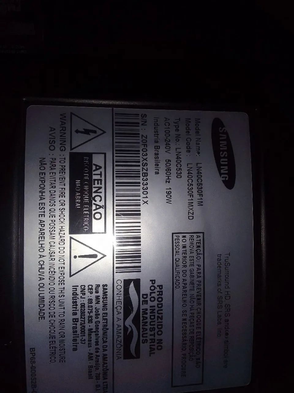 Tv Samsung 40 polegadas  - Foto 3