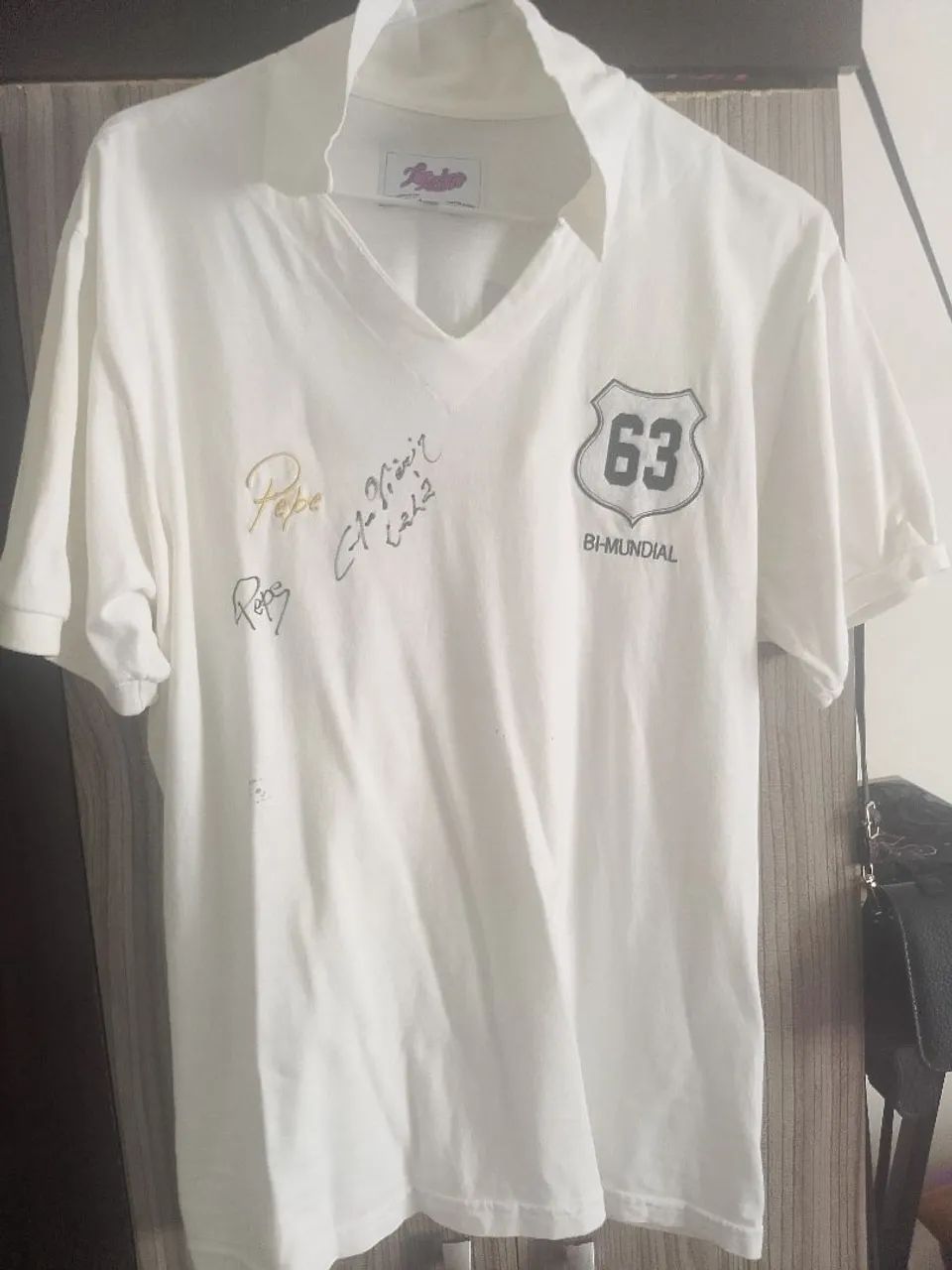 Camisa Santos retrô 